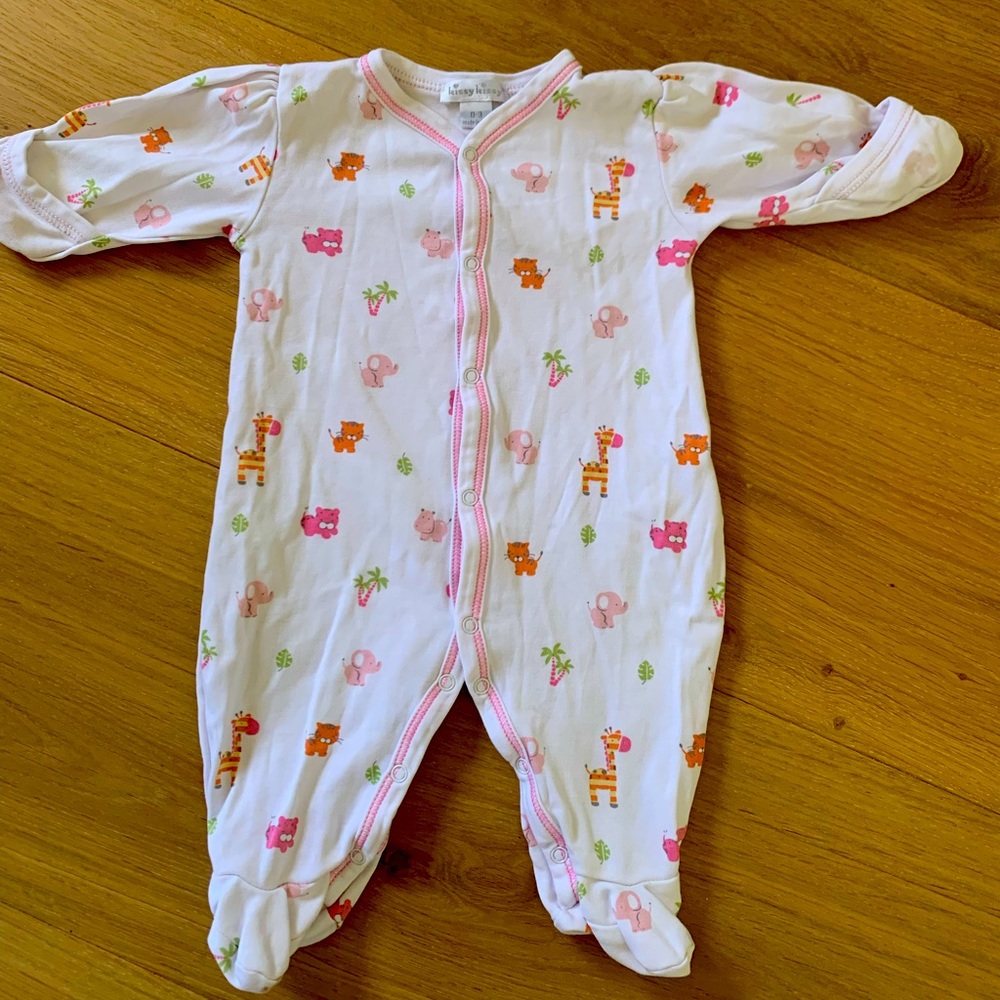 Darling Kissy Kissy Animal Footie